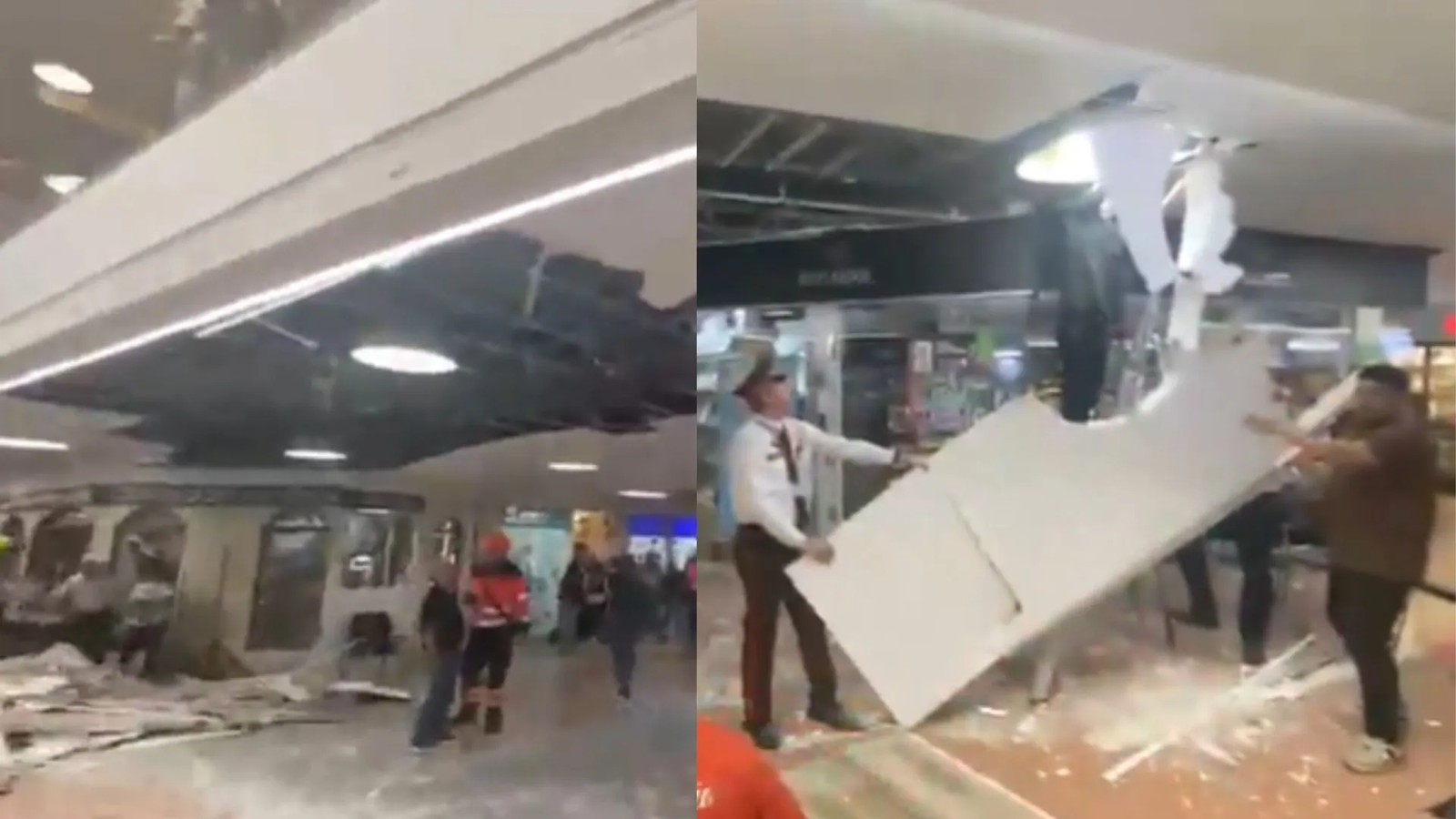 Colapso de cubierta en Unicentro Medellín deja entre siete y diez personas lesionadas